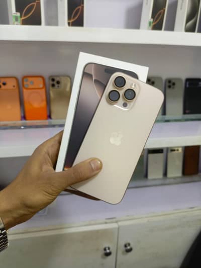 Iphone 16 Pro max official PTA 256GB or 512GB