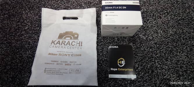 sigma 30mm f1.4 DC DN