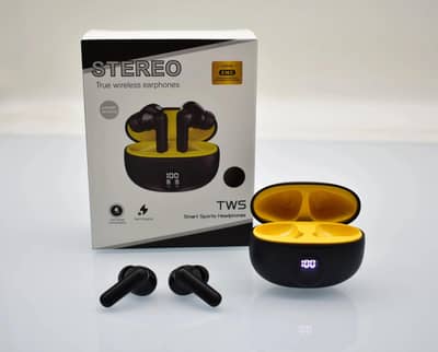 M04 TWS Wireless Earbuds - Bluetooth 5.3 with LED Display & Deep Bass
