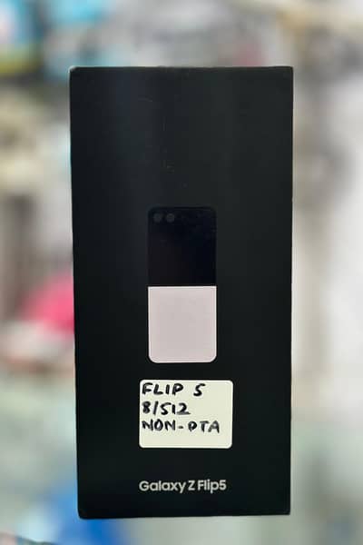 Samsung  galaxy Z FLIP 5 Lavender 512gb Boxpack Nonpta Nonactive