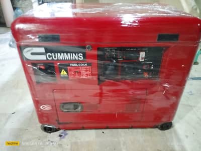 Cummins 10kva sound prouf canopy 10/10 condition.