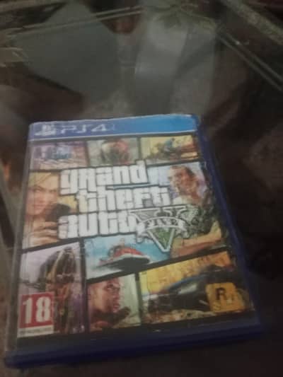 GTA v PS4 game