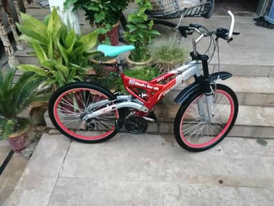 Chicago Super Bianchi Dual Suspension Mountain Bike