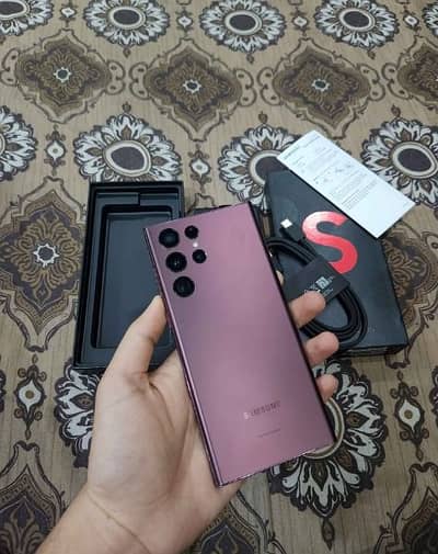 Samsung Galaxy s22 ultra 12/256 GB 03214369497 My WhatsApp number