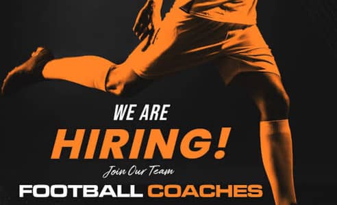 Football coach required