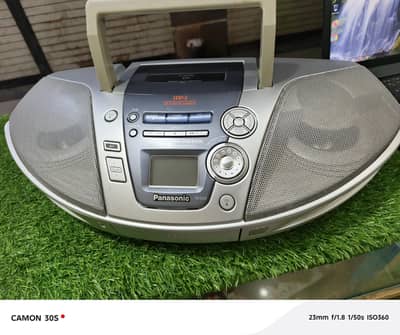 Panasonic RX-ES29 Portable Power Blaster Stereo Boombox Player UK