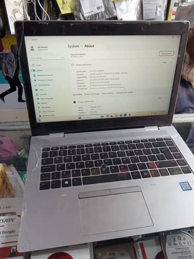 Hp Core i5 8 generation 8/256 Exchange with phone