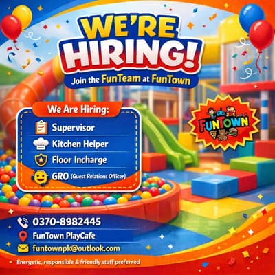 Cafe manager/supervisor/order taker required