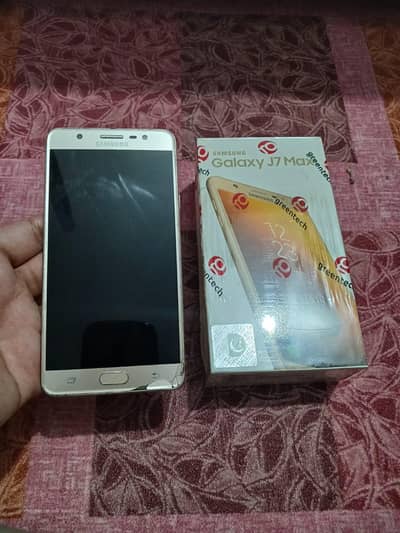 Samsung J7 Max PTA APPROVED 32 GB WITH BOX FOR SALE