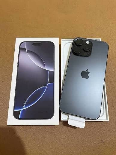 16 pro Max 1TB JV 100% battery helth with box