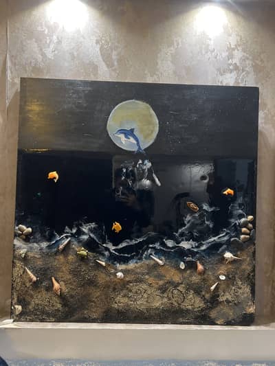 New beautiful Resin art wall hanging, final price