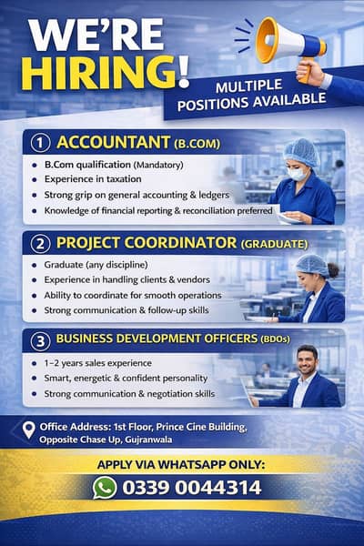 Multiple Positions Available - The BuZZ Group