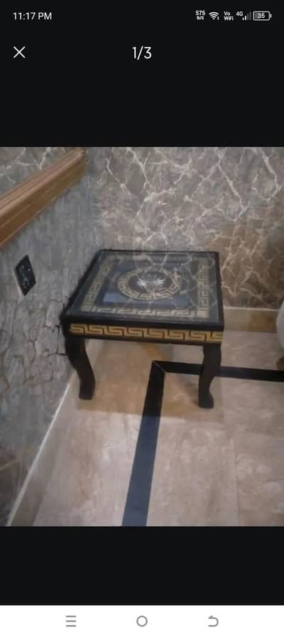one center table and two side tables sale in Johar town lahore