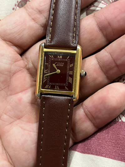 c. a. r. t. I. e. r tank watch