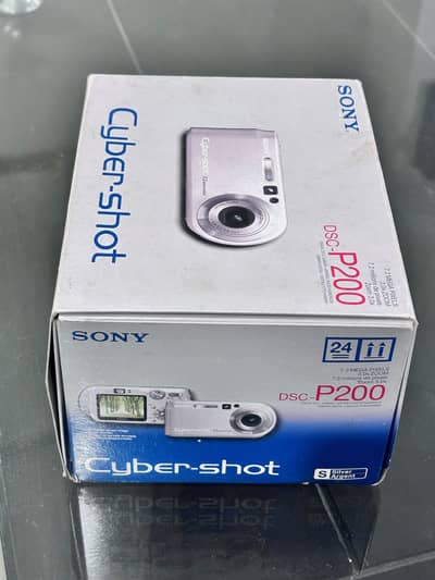 Sony DSC-P200 7.2MP – Complete Box, Excellent Condition