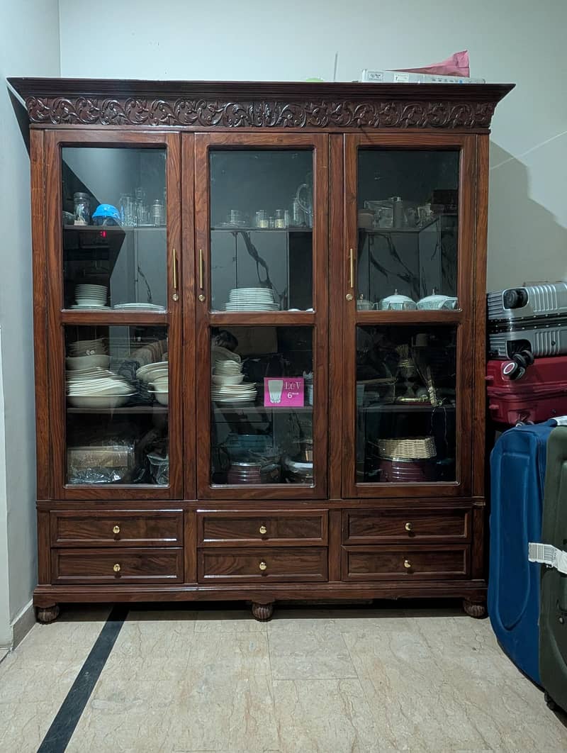 Bed , Dressing table and showcase 2