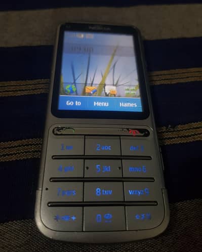 Nokia C3-01  (Silver )
