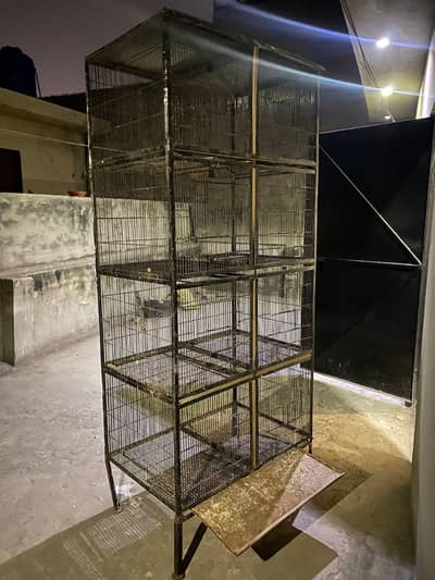 pinjra heavy 8 box extra large cages