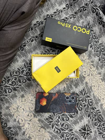 Poco x5pro 5g all ok genuine box charger