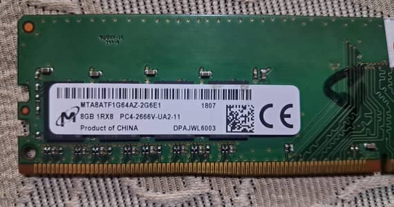 Ram 8 gb ddr4 2666  hp