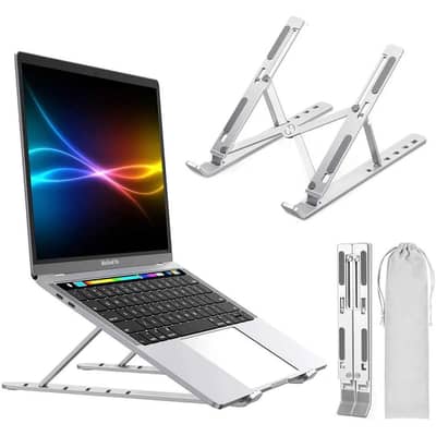 Foldable laptop stand
