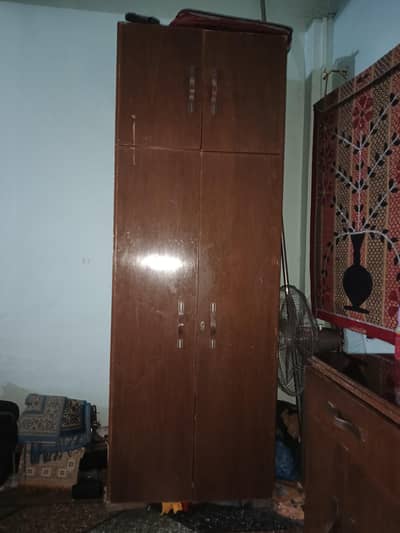 akhrot and akralic cupboard and divider and dresing