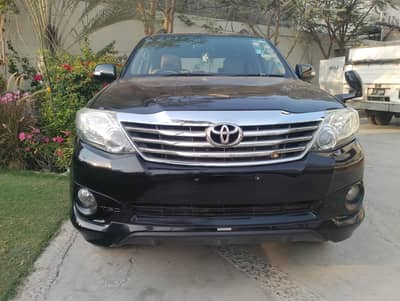 Toyota Fortuner Black Mint Condition.
