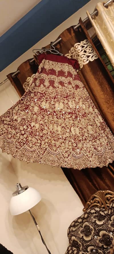 Designer Wedding Dress. *  Barat maxi barat lehnga nikkah dress Barat