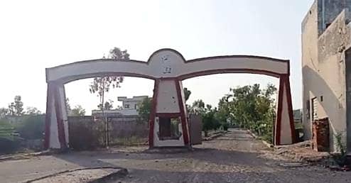 5 Marla plot for sale lahore road hamza valley Sargodha