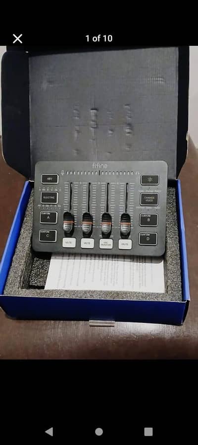 FIFINE audio mixer available