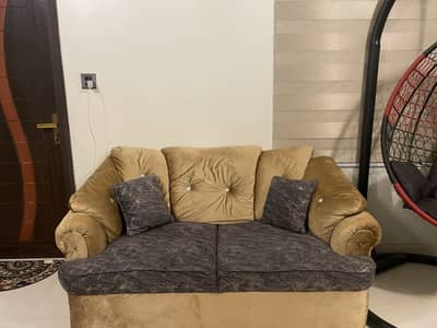 Used 7 seater sofa with new cloth and foam best quality