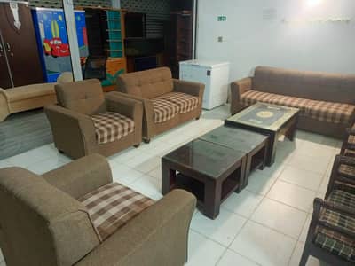 Sofa 7 seater & Traditional 4 seater Chairs