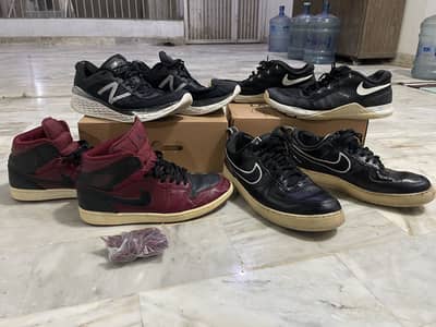 Original Jordan, Airforce, NB and Nike collection 44.5 to 46