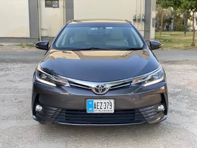 TOTAL GENUINE TOYOTA COROLLA ALTIS GRANDE 2017 FOR SALE