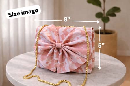 NBC  Front big bow bag  COW FORNT BAGS