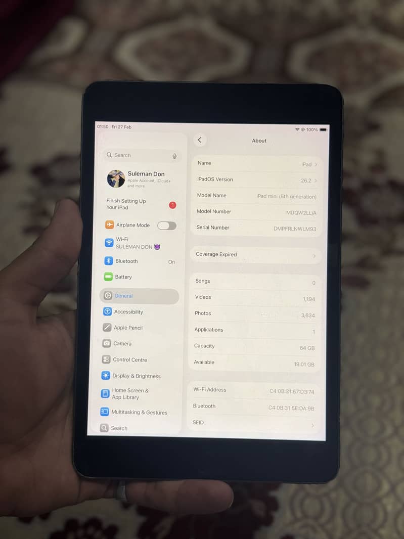 iPad mini 5 0