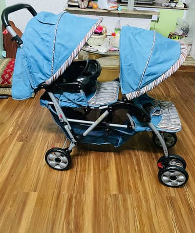 pram twins branded 03342570647 my no