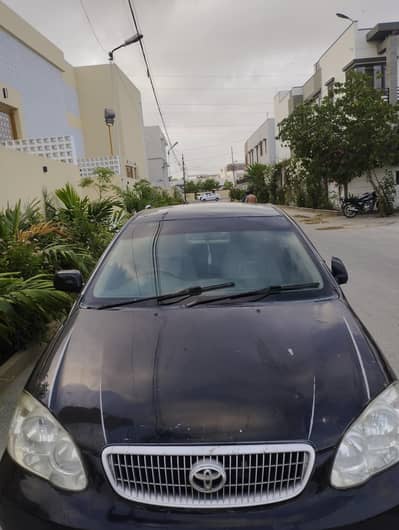 fully original car toyota corolla 2008 registered 2009