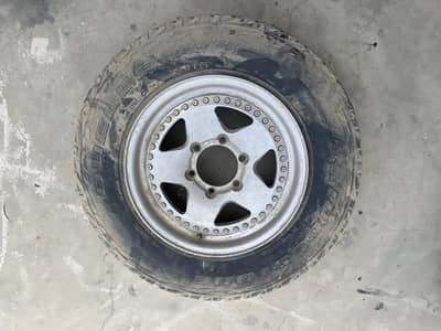 Toyota Six Lugs Rims and tyres 0323-2969230