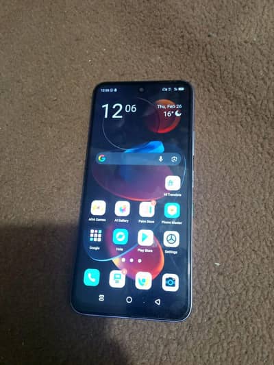 sale or exchange Infinix hot60i 6+6 ram 128 rom