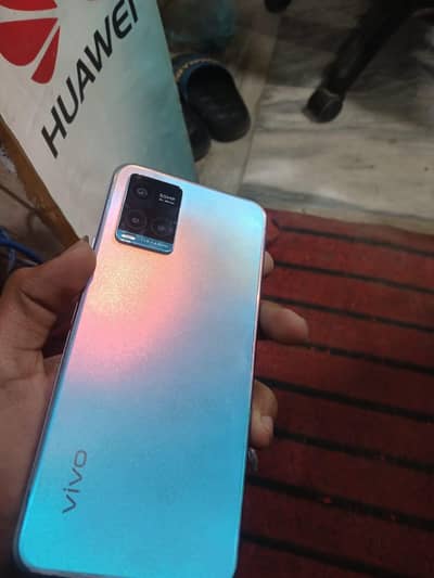 vivo y33s pta approved 8/128 gb with box and cable no exchange