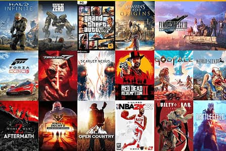 GTA V•RDR2•TEKKEN8•Cyberpunk 2077 PC/LAPTOP GAMES ALL OVER PAKISTAN
