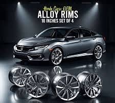 2021 model Honda civic rims available genuine