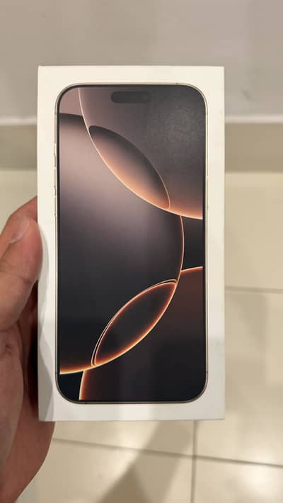 iPhone 16 Pro Max Desert Titanium