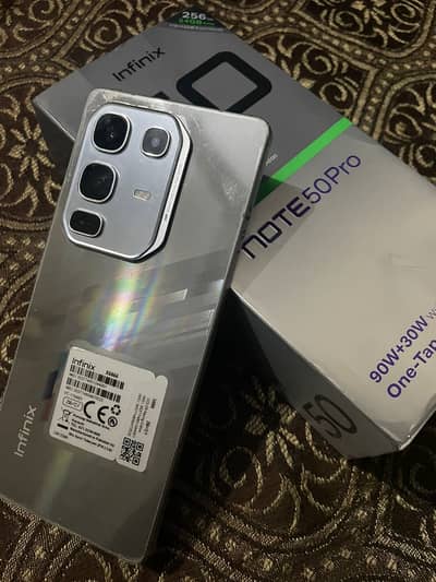 Infinix note 50 pro just box open 30 to 40 days used
