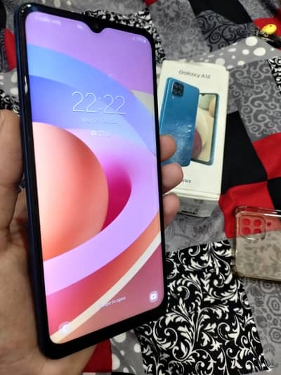 SAMSUNG A12/4/64/WITH BOX/03421063727 rabta krein