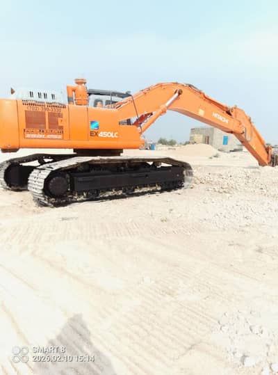 2 HITACHI EXCAVATORS EX450LC-5