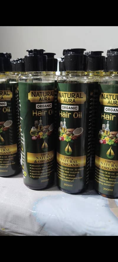Natural Aura Organic hair oil