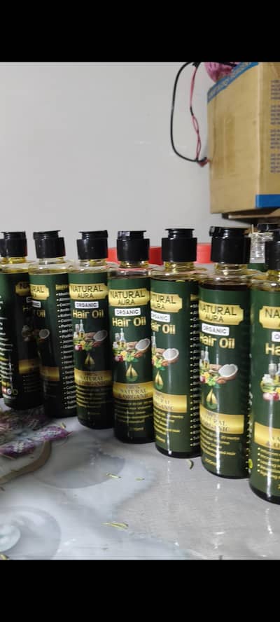 Natural Aura Organic hair oil
