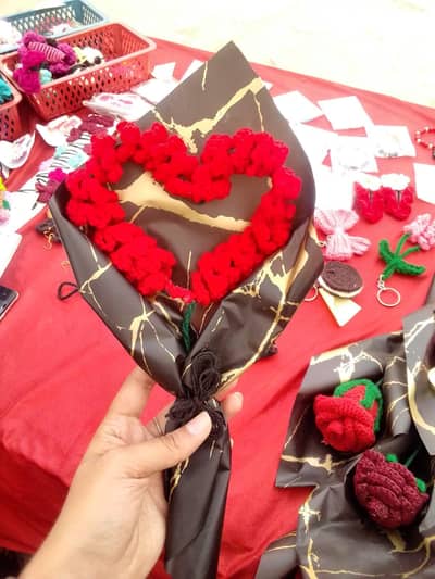 Handmade Beaded Bracelets & Crochet Keychains – Cute Gift Items